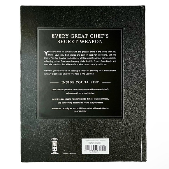 New Book The Cast Iron by Cider Mill 100 Recipes From the World’s Best Chefs - Picture 2 of 8